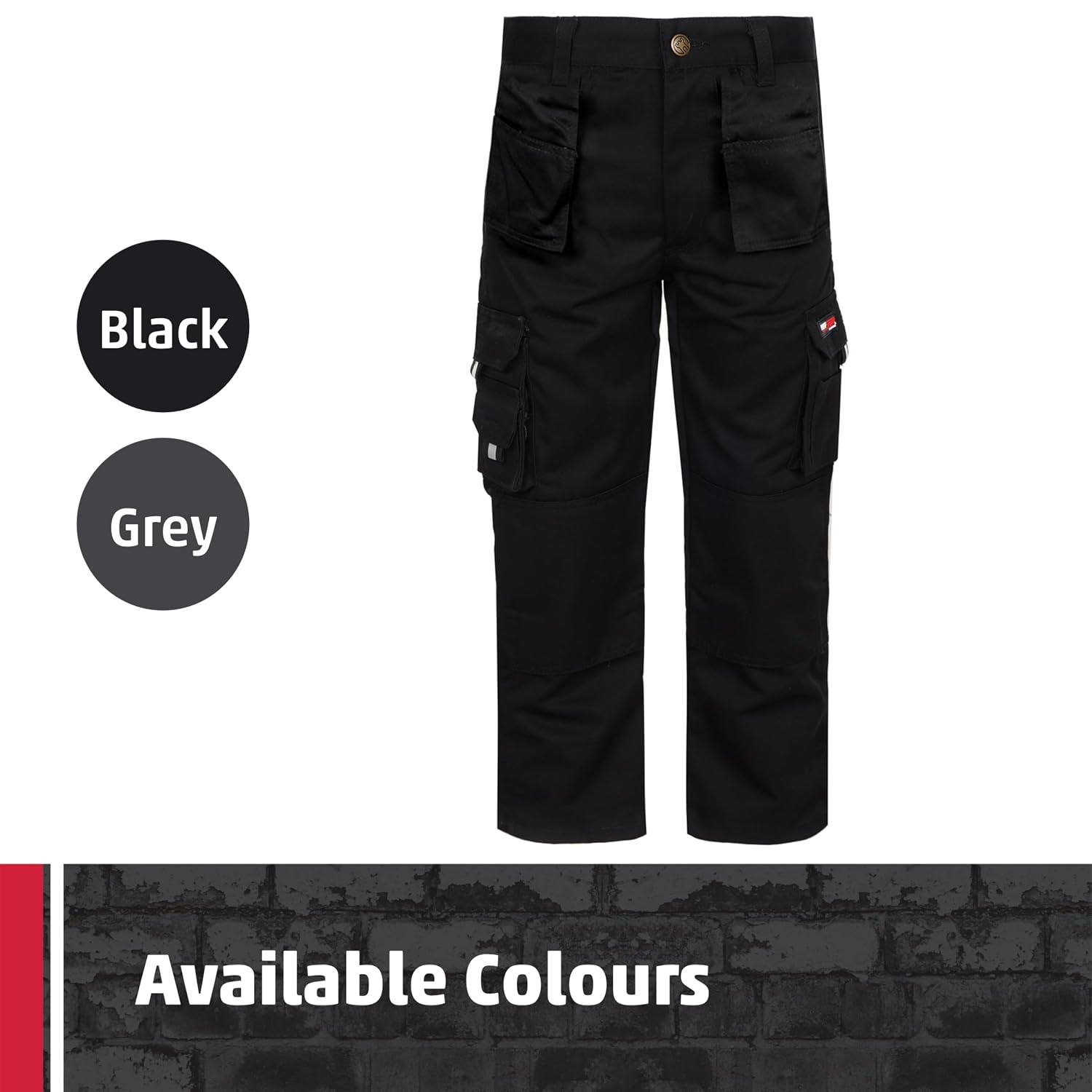 TUFFSTUFF 711J — Pantalon de travail enfant noir – Image 41