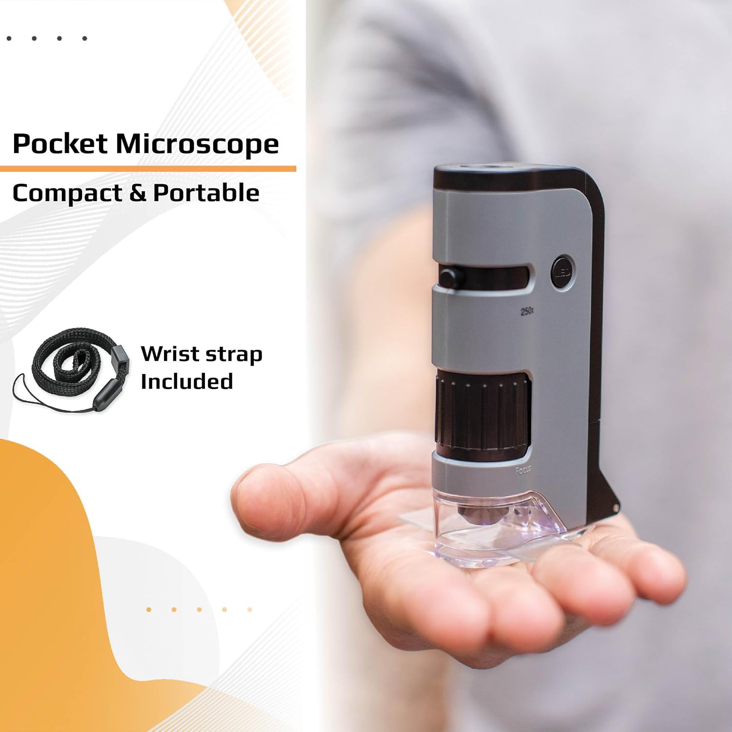 CARSON MicroFlip MP-250 — Microscope 100-250x UV et LED – Image 6