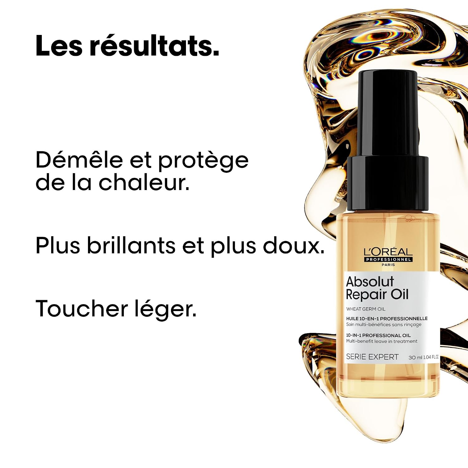 L'OREAL PROFESSIONNEL Absolut Repair — Huile cheveux 10-en-1 30 ml – Image 2