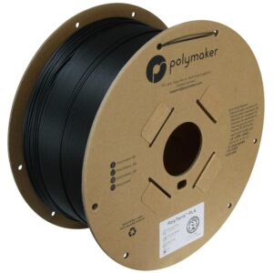 POLYMAKER PolyTerra — Filament PLA mat noir 1,75 mm 3 kg
