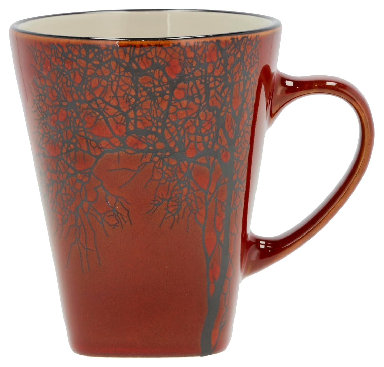 VILLA COLLECTION Hela — Mug en grès 35 cl ambre