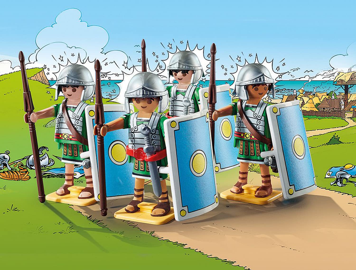 PLAYMOBIL Astérix 70934 — Légionnaires Romains x4 – Image 24
