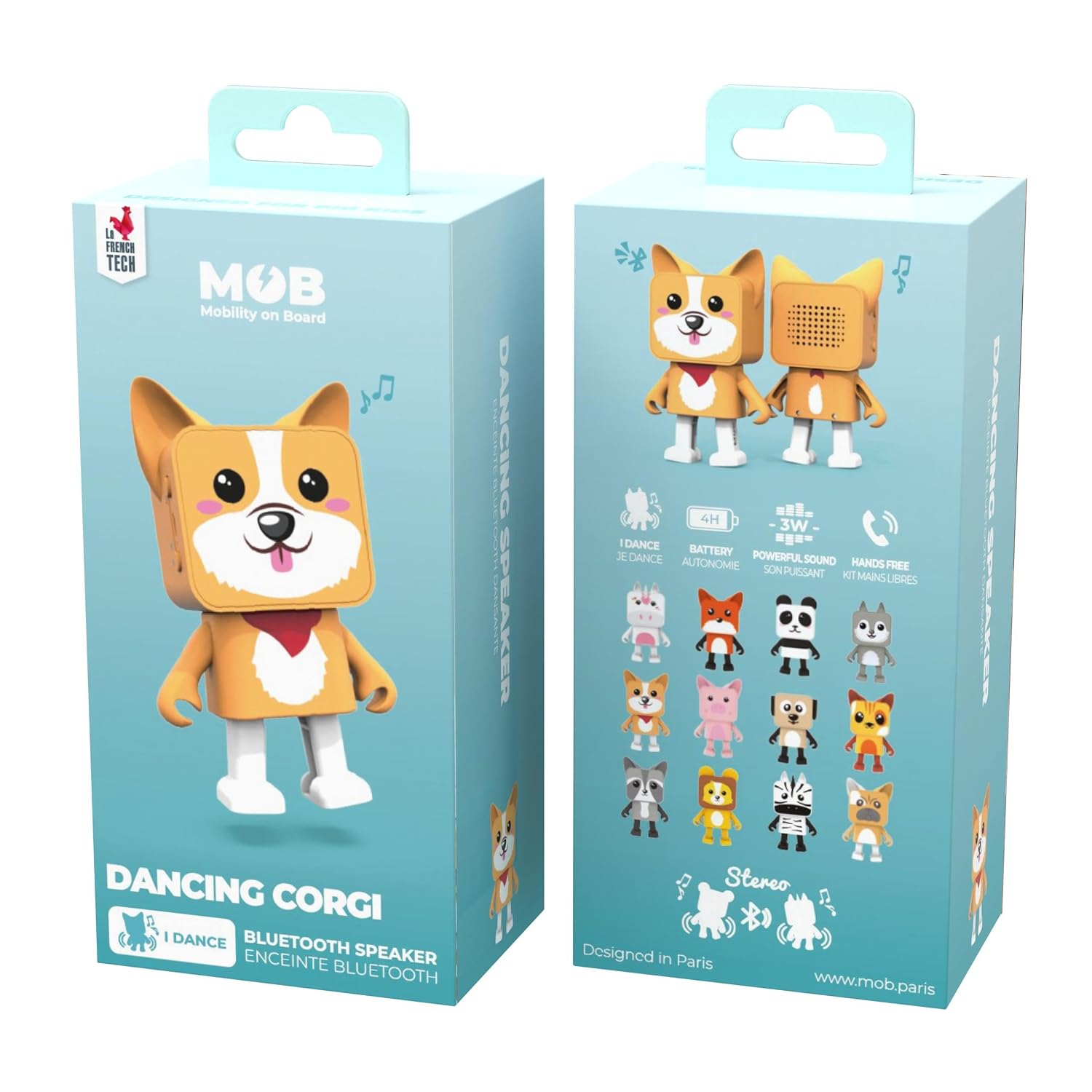 MOBILITY ON BOARD — Enceinte Bluetooth Dansante Corgi – Image 6