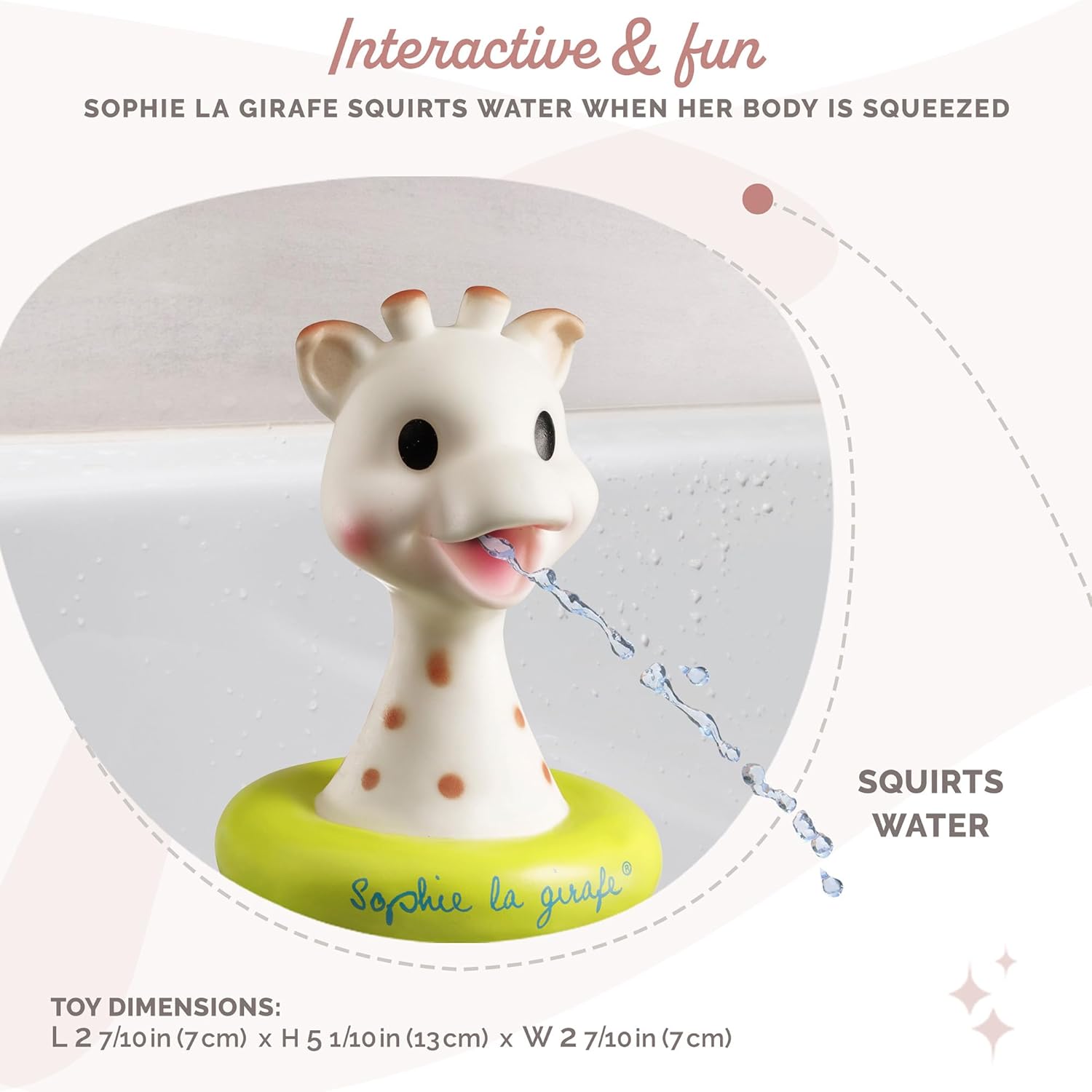 SOPHIE LA GIRAFE Il était une fois — Jouet de Bain – Image 7