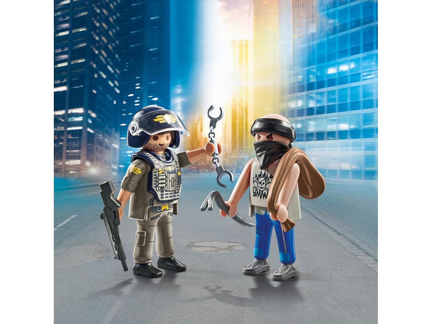 PLAYMOBIL 71505 — Figurines Policier et Bandit – Image 3