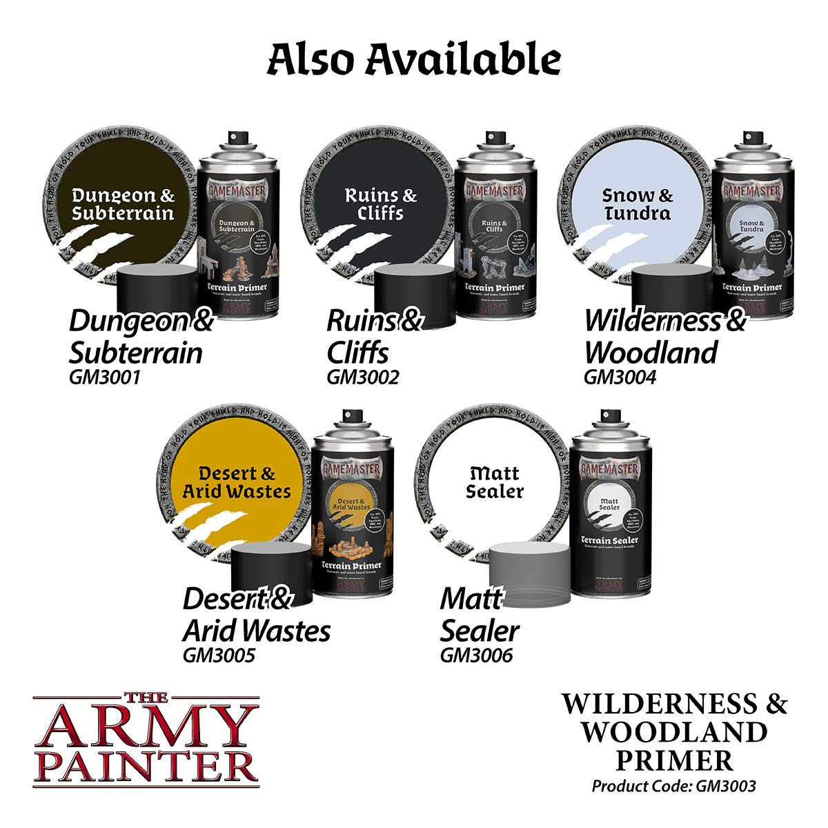 THE ARMY PAINTER Terrain Primer — Peinture spray 300 ml – Image 13