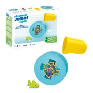 PLAYMOBIL Junior Aqua — Roue Aquatique avec bébé requin