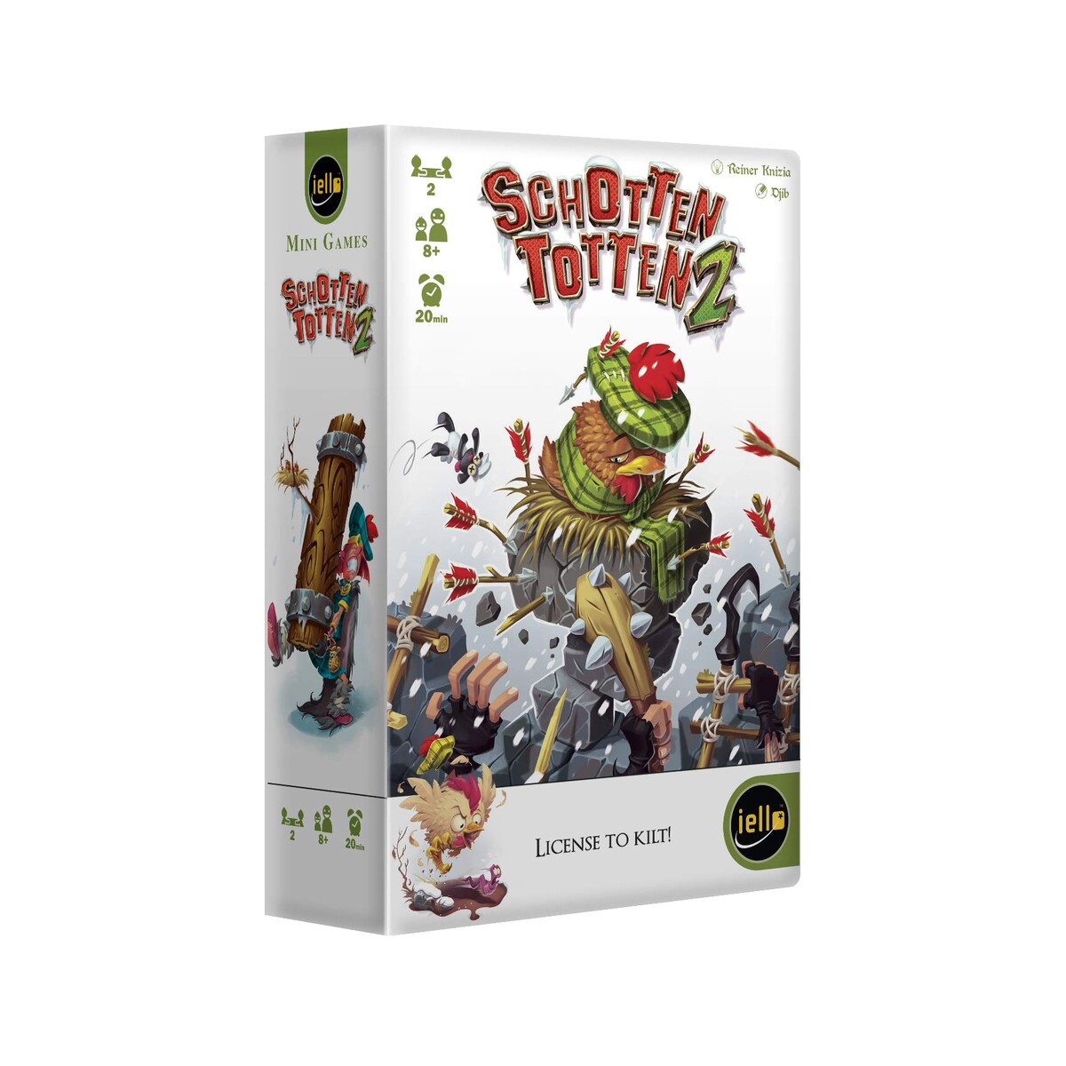 IELLO Schotten Totten 2 — Jeu de société 2 joueurs