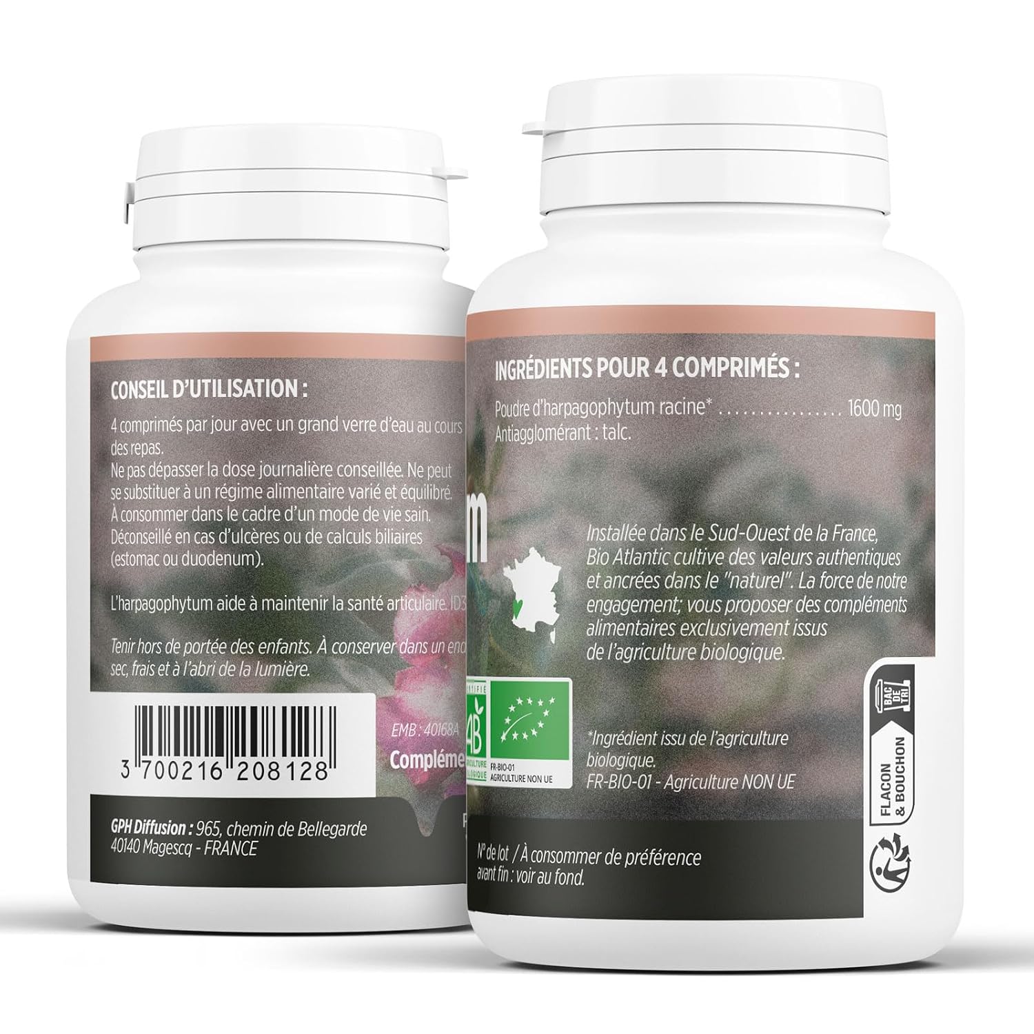 HARPAGOPHYTUM BIO — Comprimés Articulations 400 mg x200 – Image 2