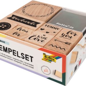FOLIA — Ensemble de tampons multicolore