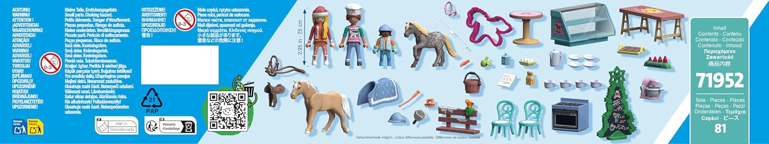 PLAYMOBIL — Pâtisserie de Noël au café équestre – Image 21
