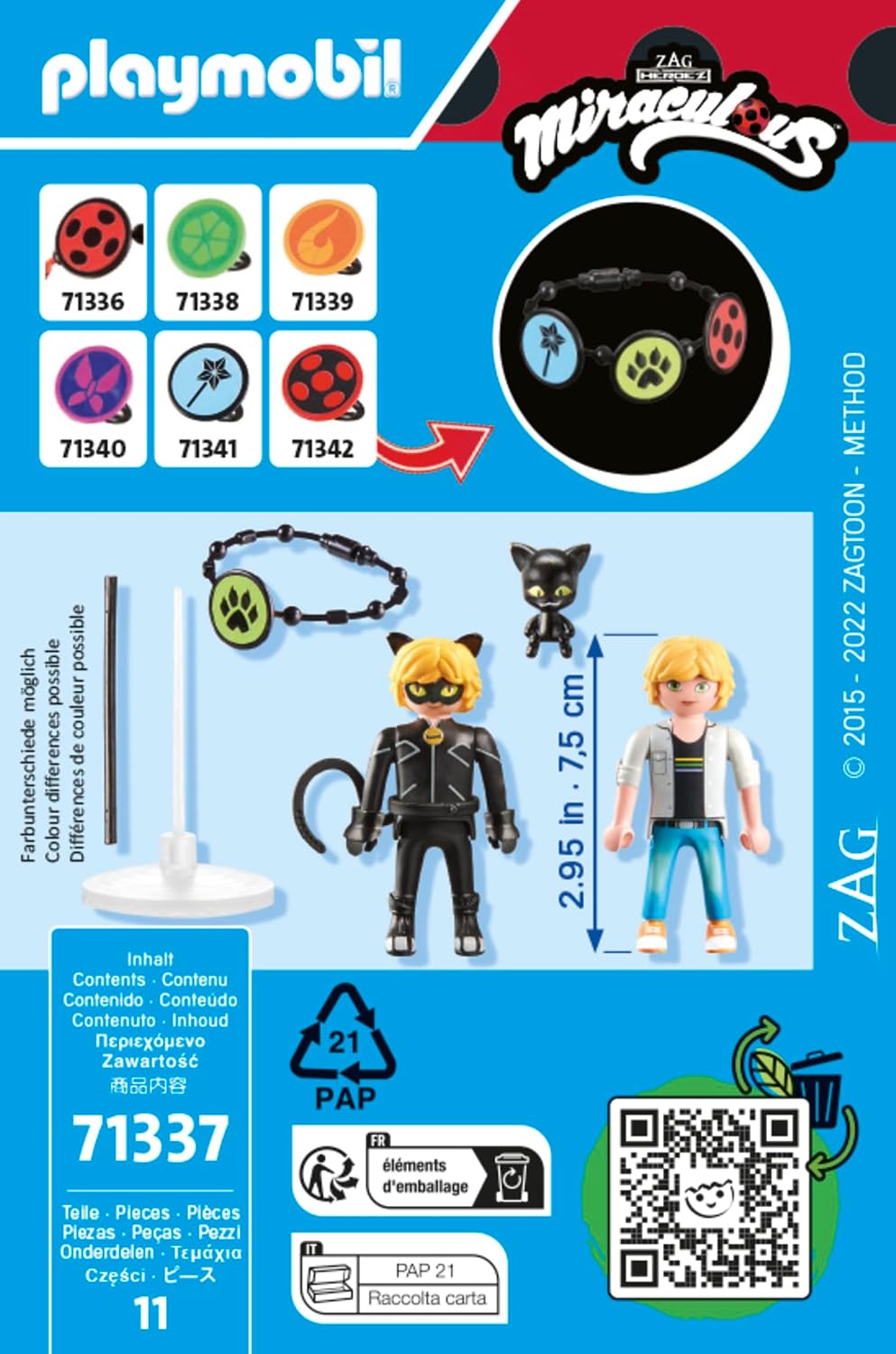 PLAYMOBIL Miraculous 71337 — Adrien & Chat Noir – Image 12
