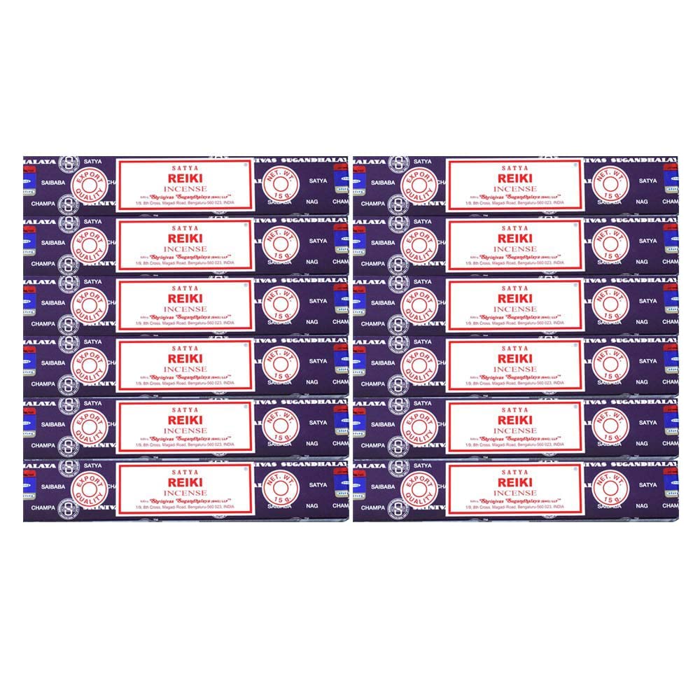 SATYA Reiki — Encens Nag Champa 12 x 15 g