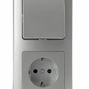 DELPHI — Prise avec interrupteur va-et-vient 250 V