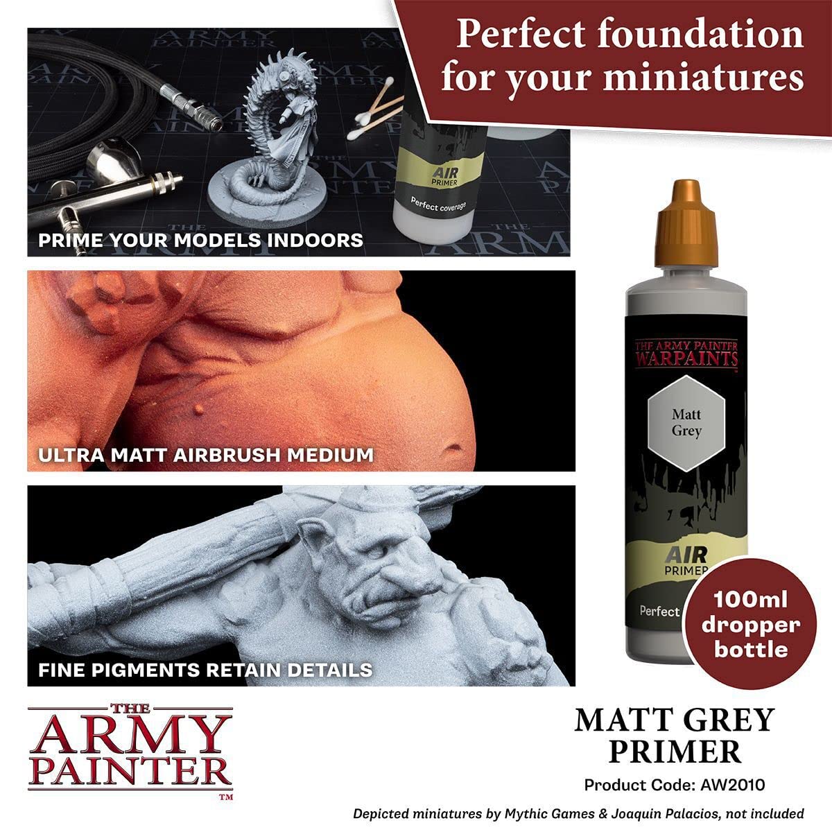 THE ARMY PAINTER — Apprêt gris 100 ml – Image 15