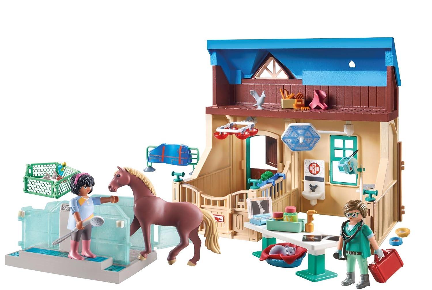 PLAYMOBIL Horses of Waterfall 71352 — Centre vétérinaire équin – Image 55