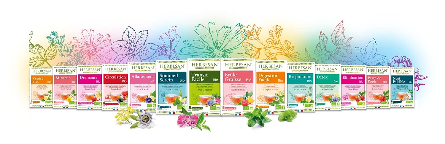 HERBESAN — Infusion Bio Fenouil Digestion Facile 20 sachets – Image 7