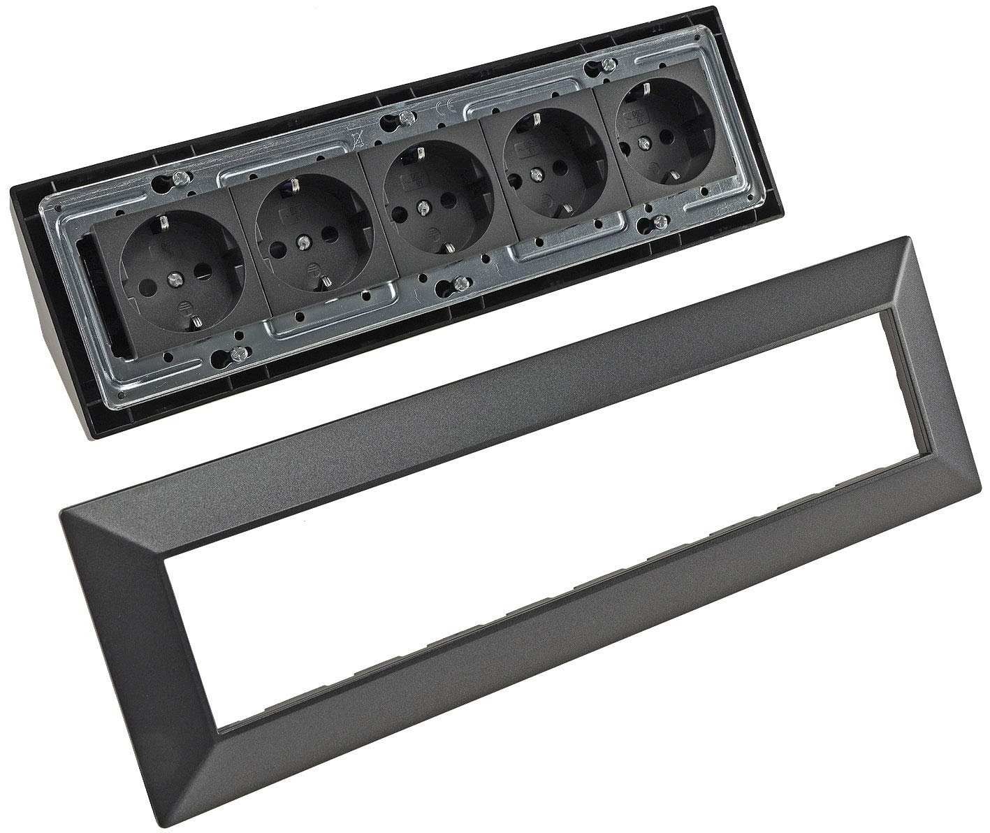 CHILITEC — Bloc multiprise d'angle encastrable 5 prises – Image 12