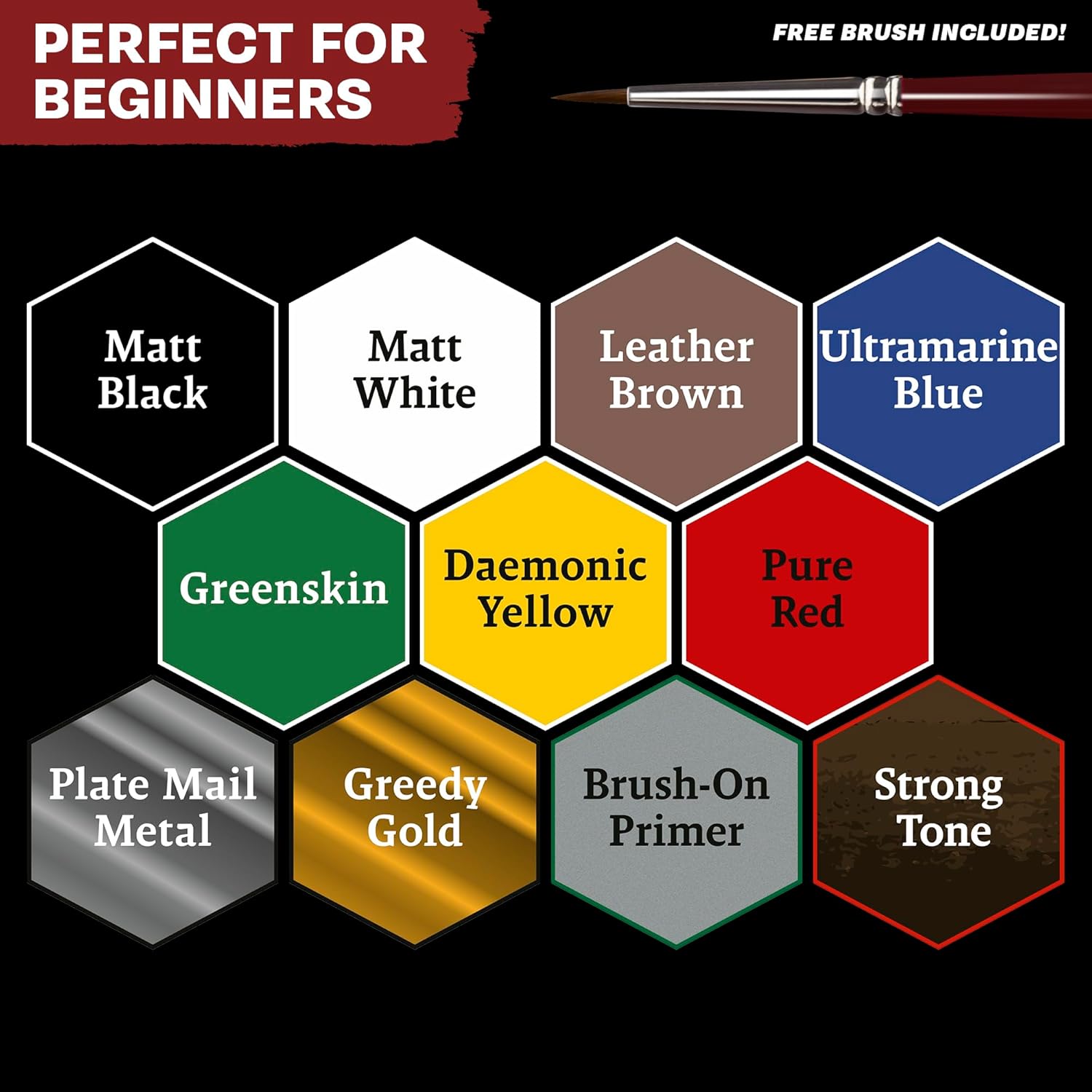 THE ARMY PAINTER Warpaints Fanatic — Set de démarrage x11 18ml – Image 12