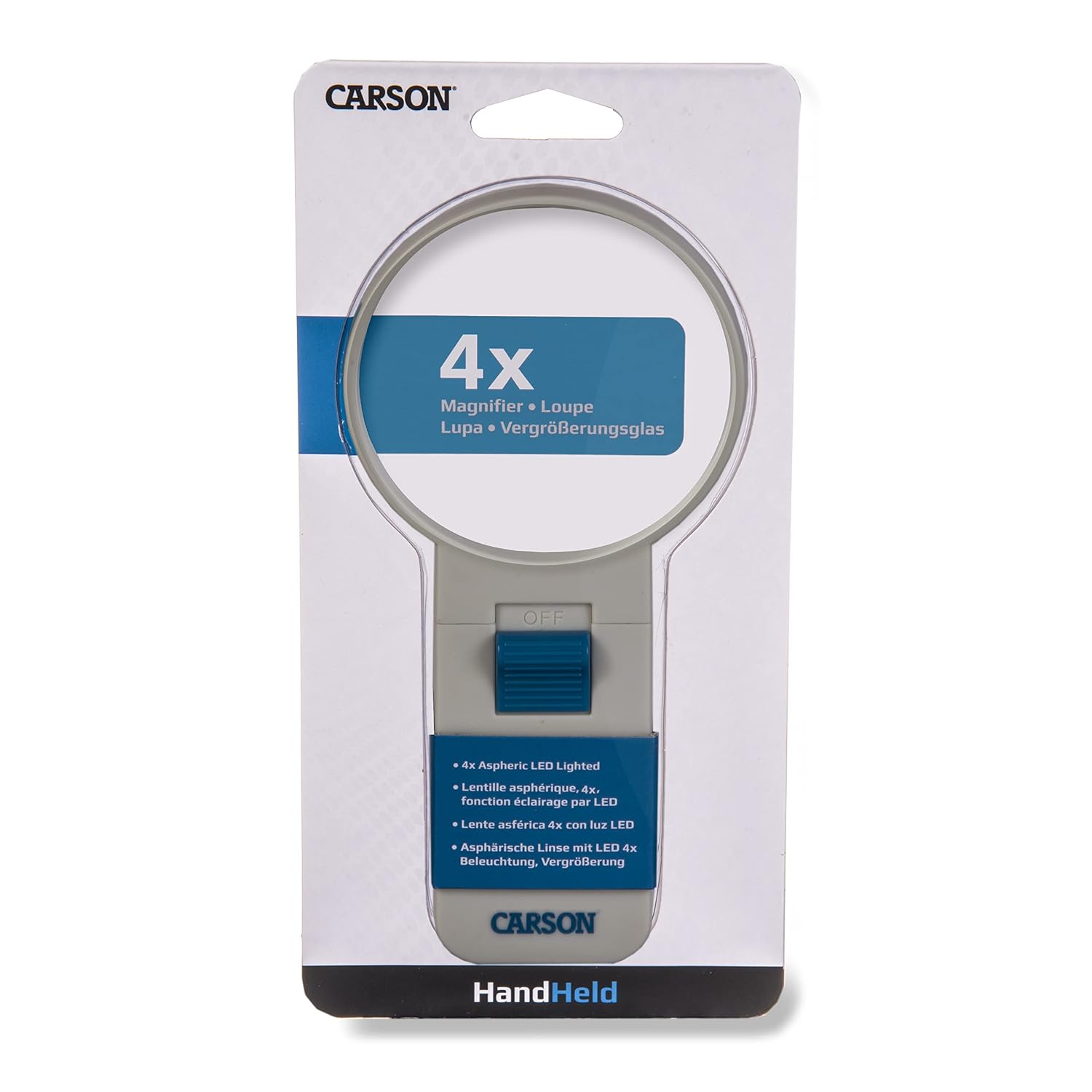 CARSON HandHeld — Loupe éclairée LED 4x 7,6 cm – Image 41