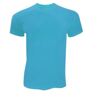 FRUIT OF THE LOOM — T-shirt Homme Manches Courtes 2XL Bleu Azur