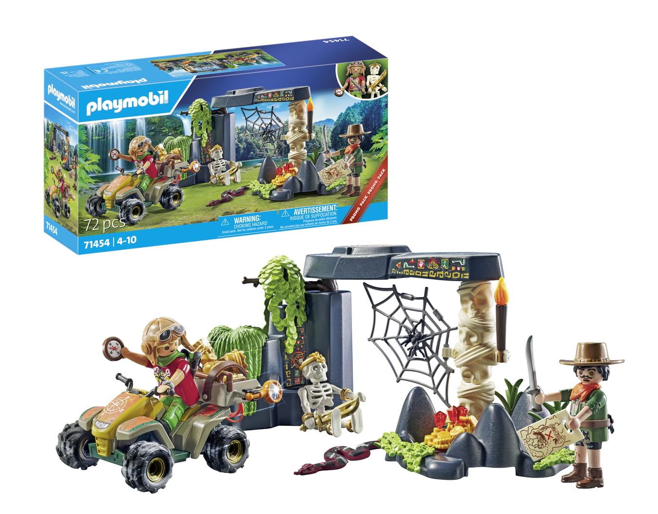 PLAYMOBIL 71454 — Explorateurs et ruine de la jungle – Image 21