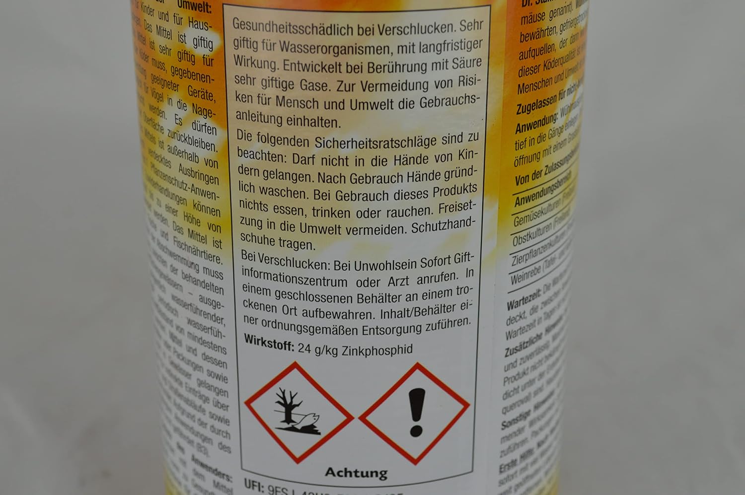 DR. STÄHLER Ratzia — Leurre pour campagnols 250 g – Image 4
