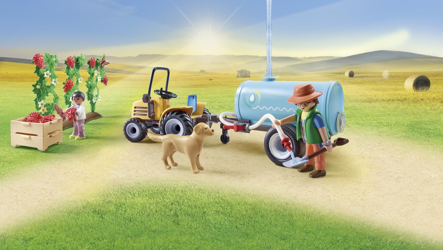 PLAYMOBIL Country 71442 — Fermier avec Tracteur et Citerne – Image 55