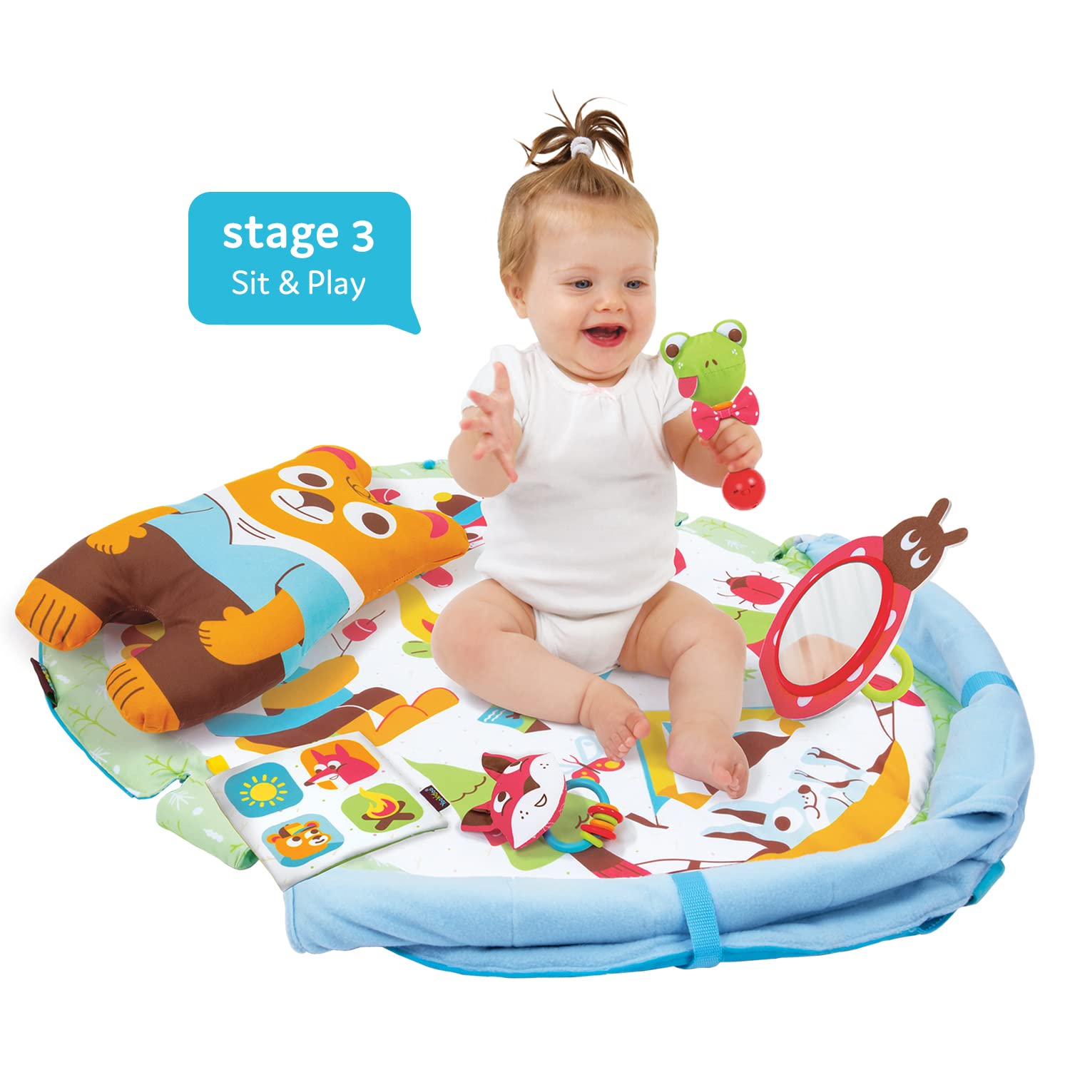 YOOKIDOO — Tapis d'Éveil Bébé 3-en-1 Évolutif – Image 4