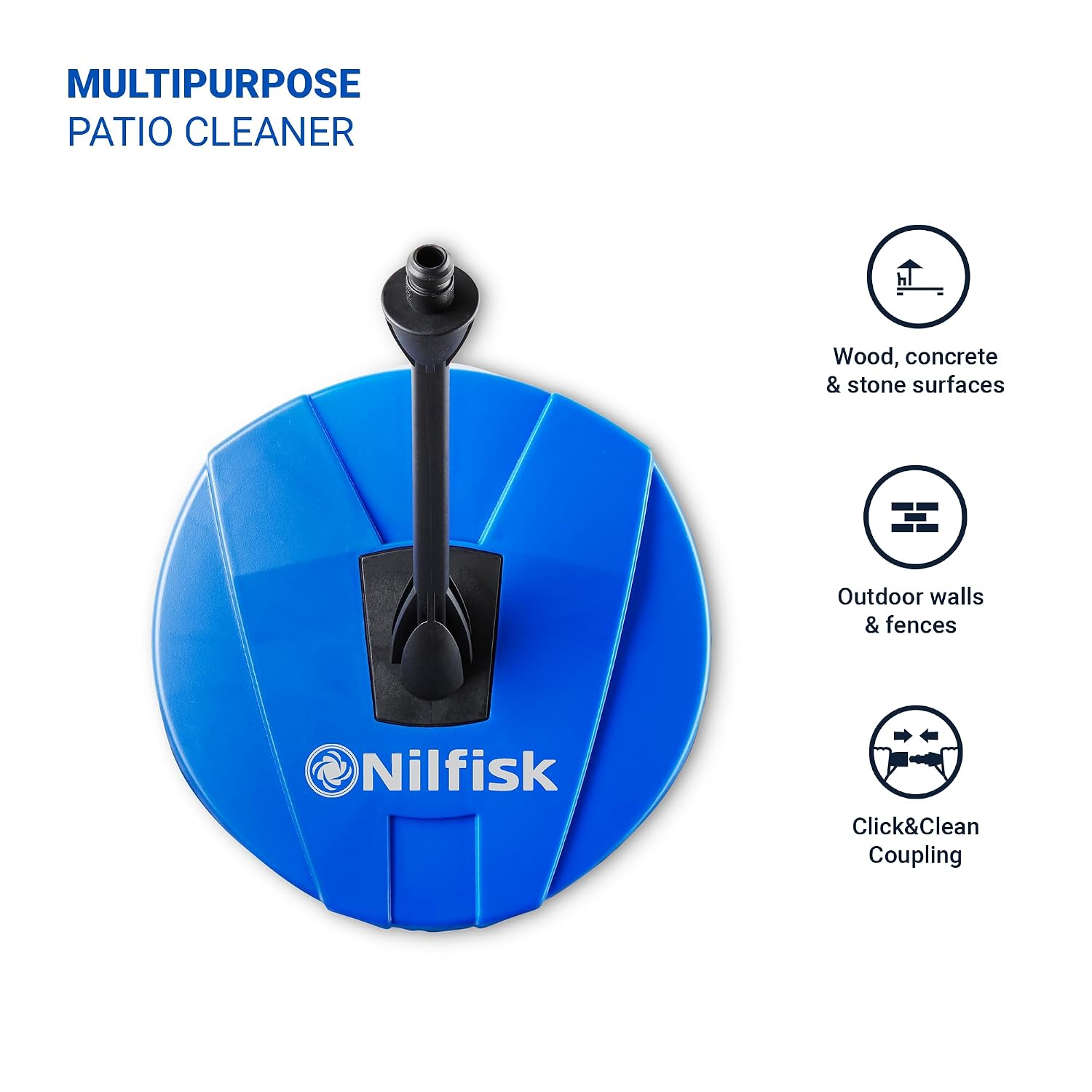 NILFISK — Nettoyeur de Terrasse Compact Bleu – Image 3