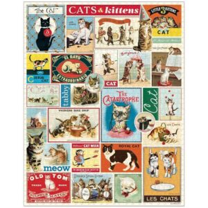 Alternative view of CAVALLINI — Puzzle 1000 pièces Chats et Chatons