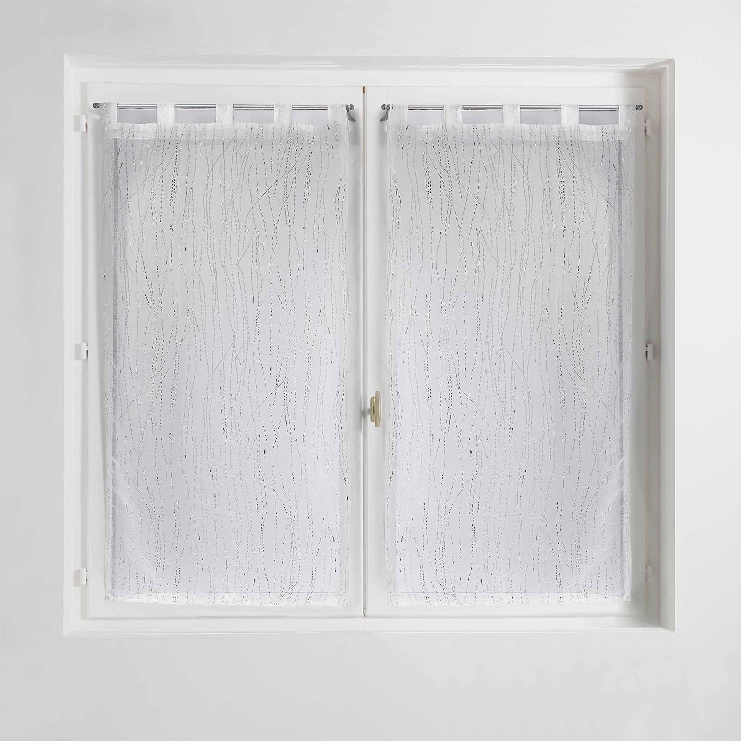 DOUCEUR D'INTÉRIEUR Filiane — Paire de voilages 2 x 45 x 90 cm