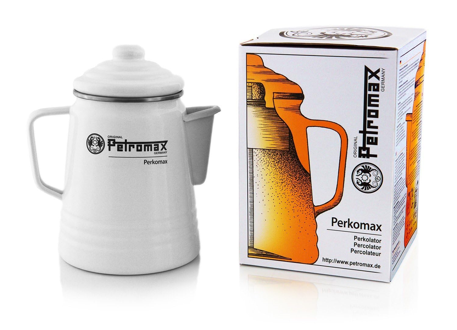 PETROMAX — Verseuse émaillée blanche 1,5 l – Image 11