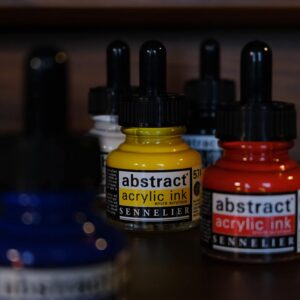 Alternative view of SENNELIER Abstract — Set de 5 Encres Acryliques 30ml