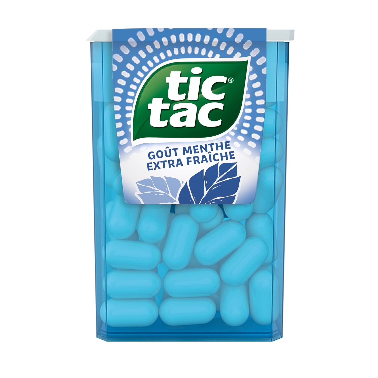 TicTac Goût Menthe Extra Fraiche - Bonbons frais sucrés - Format de Poche - 24 boites x 18g – Image 10