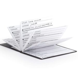 Alternative view of KIKKERLAND NB01 — Carnet de Mots de Passe format carte
