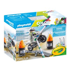 Alternative view of PLAYMOBIL Color 71377 — Moto à personnaliser##