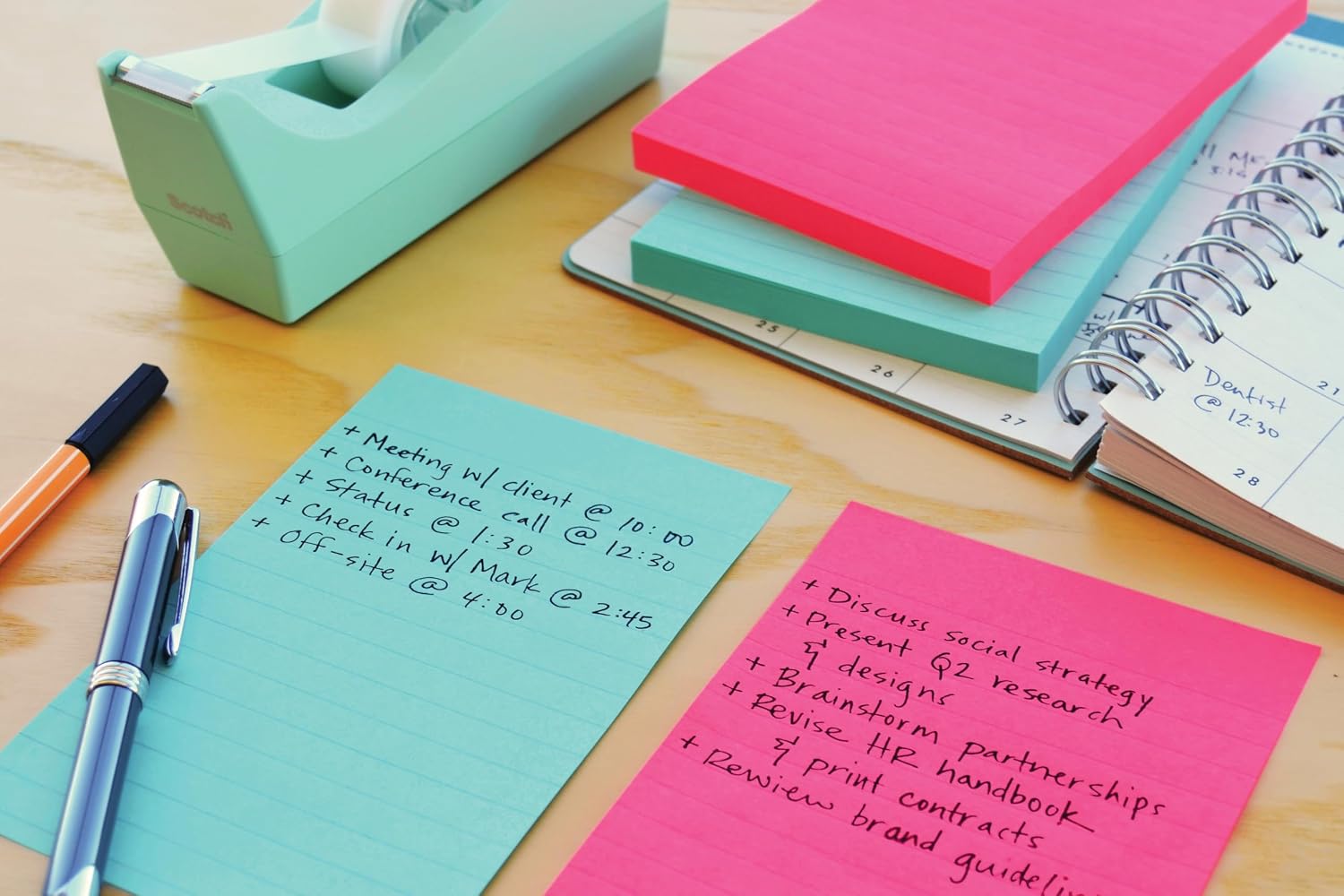 POST-IT Super Sticky — Notes autocollantes lignées 3 blocs 101x152 mm – Image 51