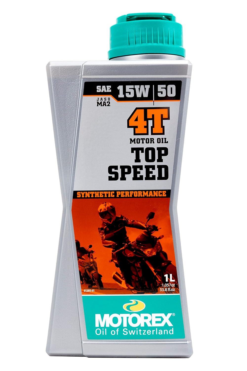 MOTOREX Top Speed 4T 15W50 — Huile moteur moto 1L – Image 9
