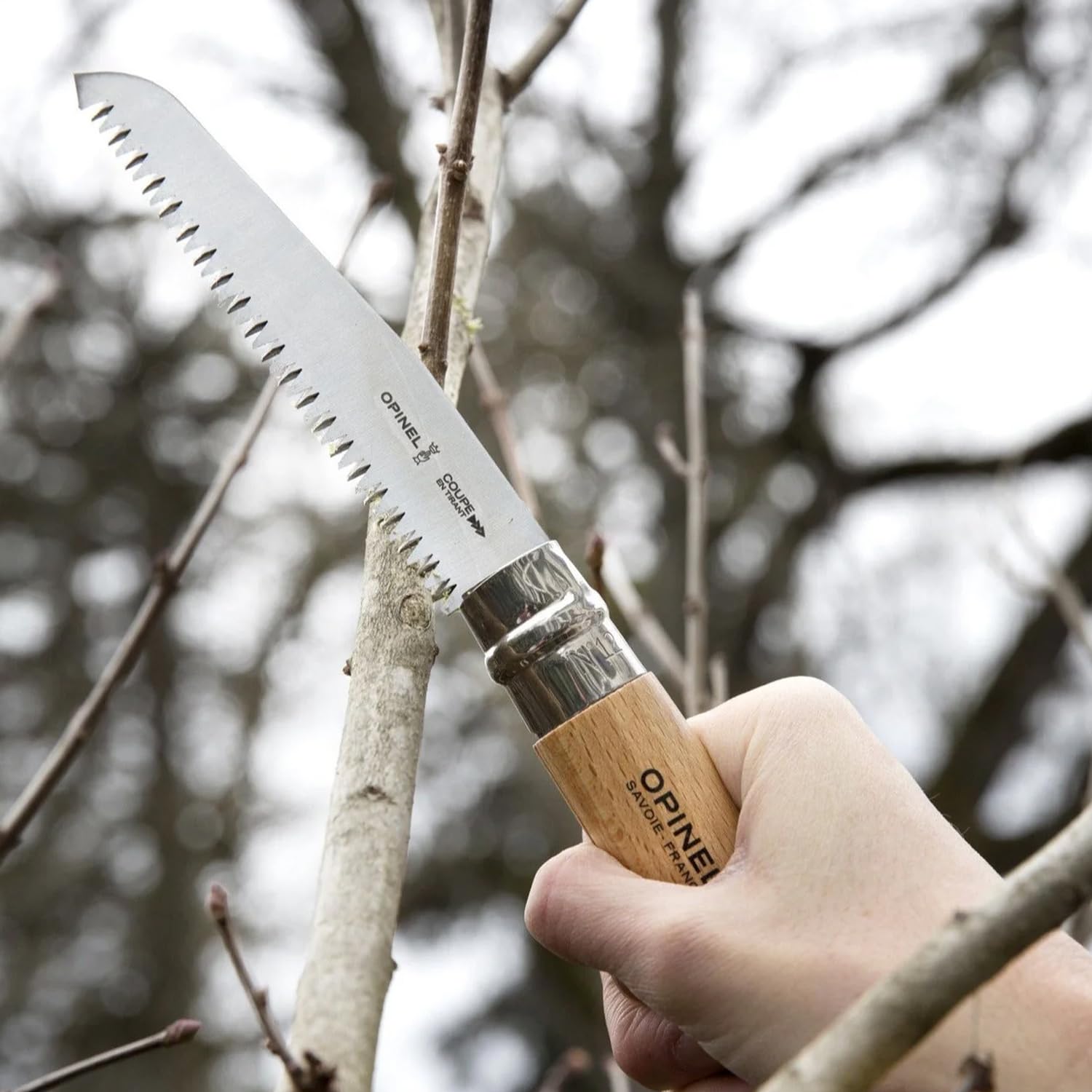 OPINEL N°12 — Scie de poche lame dentée 12 cm – Image 7