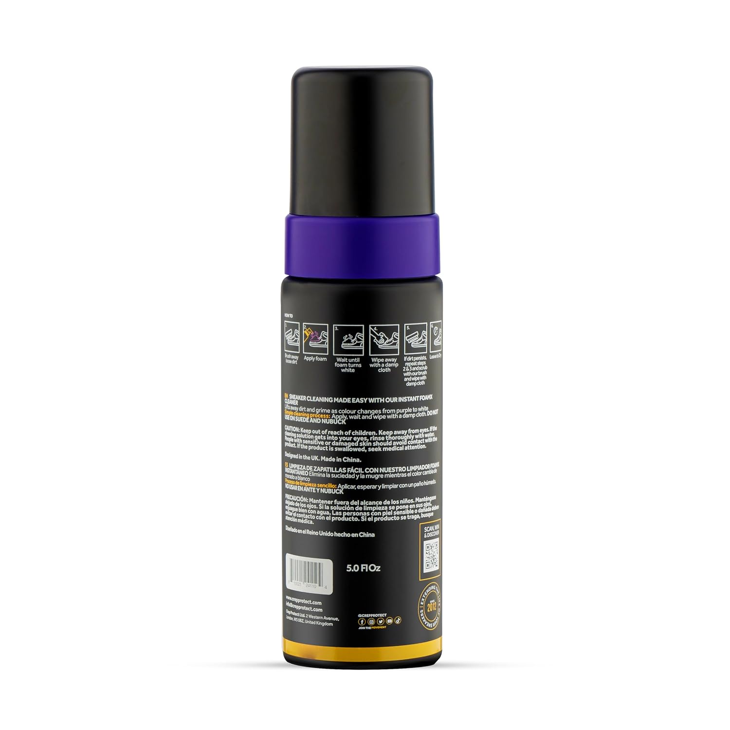 CREP PROTECT — Mousse nettoyante pour chaussures 150 ml – Image 8