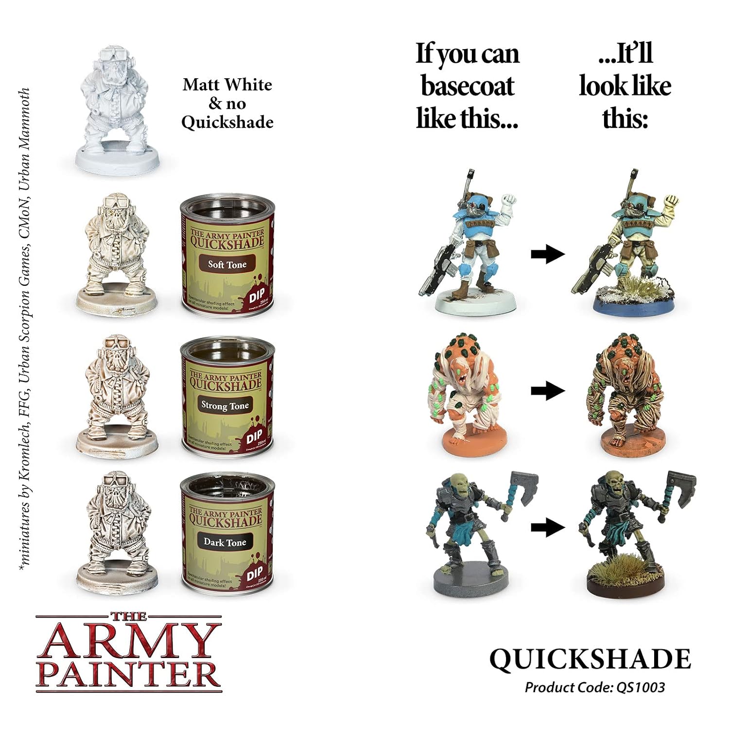 THE ARMY PAINTER Quickshade Dark Tone — Vernis 250 ml – Image 26