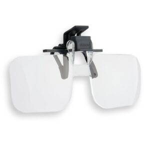 CARSON Clip and Flip — Loupe pour lunettes 1,5x