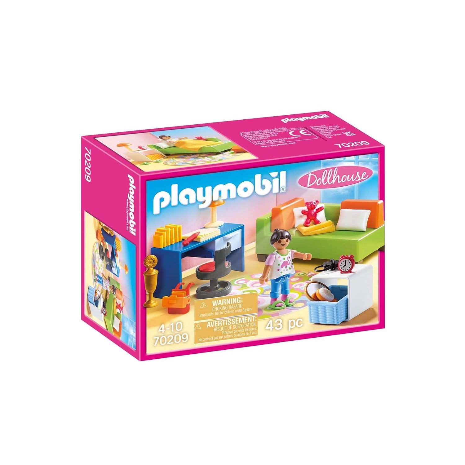 PLAYMOBIL 70209 — Chambre d'enfant avec canapé-lit – Image 16