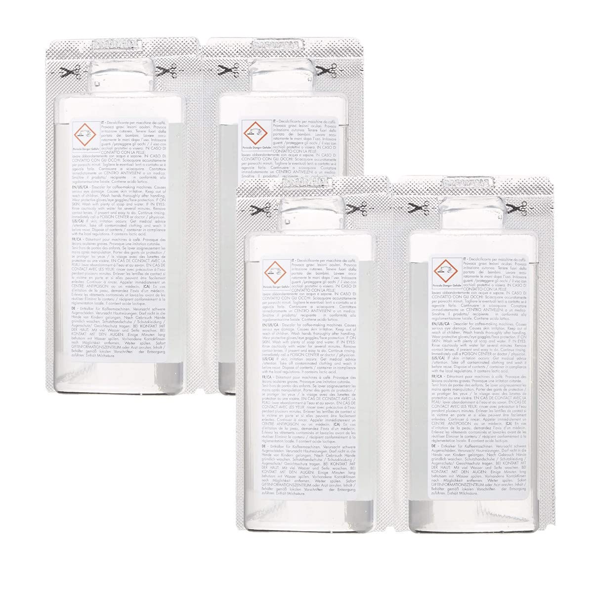 DeLonghi EcoDecalk Mini Lot de 2 pièces de détartrant pour machine à café (total 4 sachets de 100 ml) – Image 12