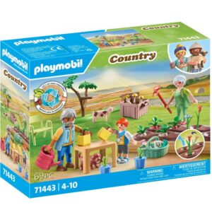 Alternative view of PLAYMOBIL Country 71443 — Grands-Parents et Potager