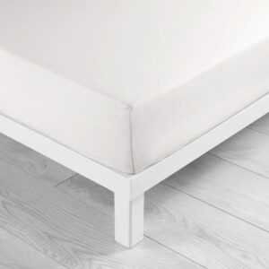 DOUCEUR D'INTÉRIEUR — Drap-housse Lina blanc 140 x 190 cm