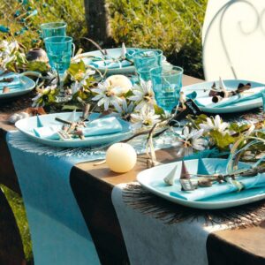Alternative view of CHEMIN DE TABLE — Rouleau intissé orange 30 cm x 10 m