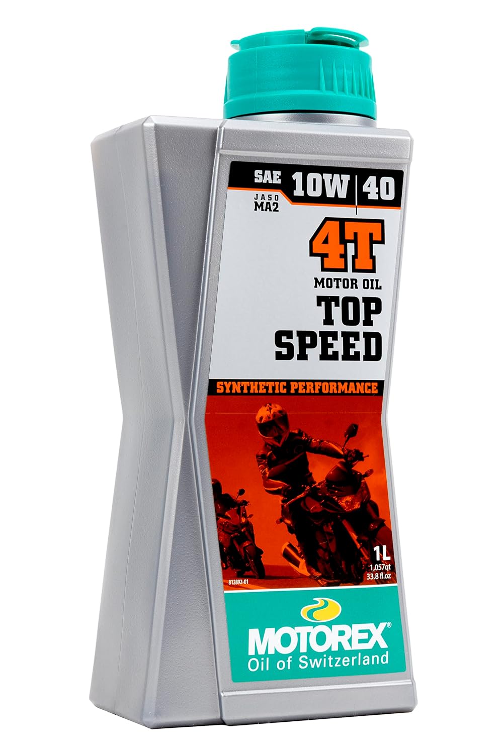 MOTOREX Top Speed 4T 10W40 — Huile moteur moto 1L – Image 2