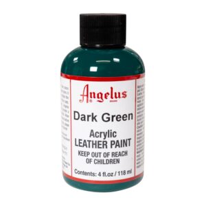 ANGELUS — Peinture acrylique cuir Dark Green 4 Oz